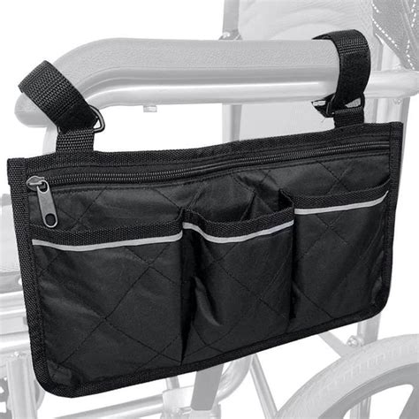 Sac Pour Fauteuil Roulant Sac De Rangement Lat Ral Pour Accoudoir Sac