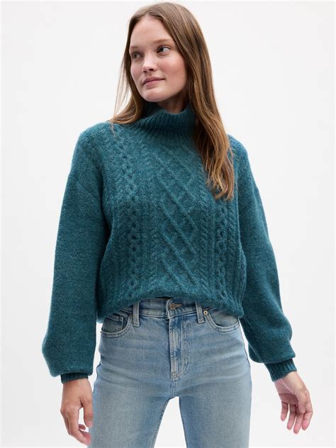 Relaxed Forever Cozy Cable Knit Sweater Gap Factory