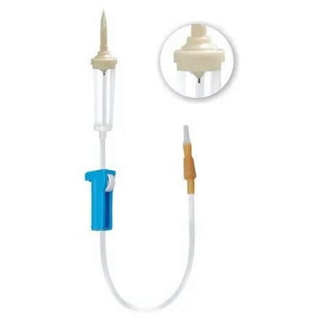 PVC Micro Drip Infusion Set For Hospital Grade Medical Grade Tube At