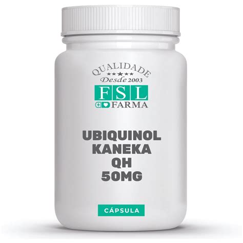 Ubiquinol Kaneka QH Sublingual Vegano FSL Farma