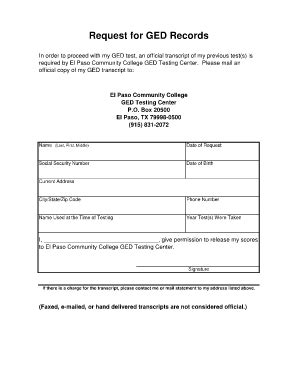 Ged Transcript Template 2020 2024 Fill And Sign Printable Template Online