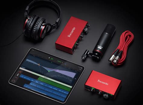 Focusrite “Scarlett Solo Studio” USB Audio Interface & Recording Bundle ...