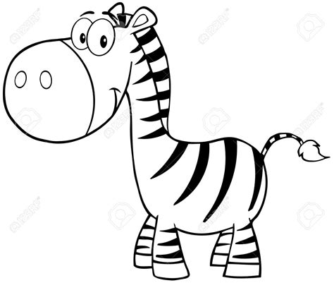 Zebra Black And White Clipart Free Download On Clipartmag