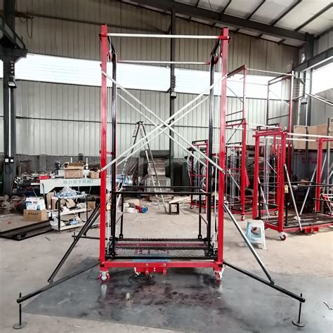 Kg Loading Electric Lifting Scaffold M Lifting Electric