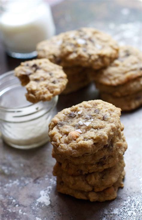 Lactation Cookies Salted Oatmeal Chocolate Chip With Butterscotch The Baker Chick