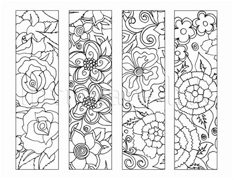 Bookmark Coloring Printable Printable Word Searches