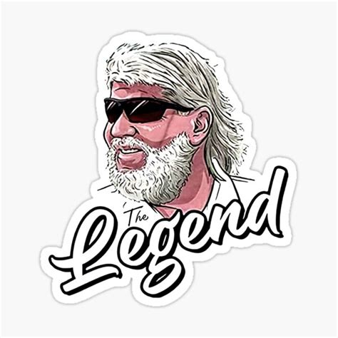 John Daly The Legend Golf Sticker For Sale By Eliotgodyng Redbubble