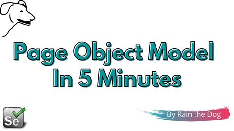 Selenium Page Object Model Explained In Minutes Page Object Model