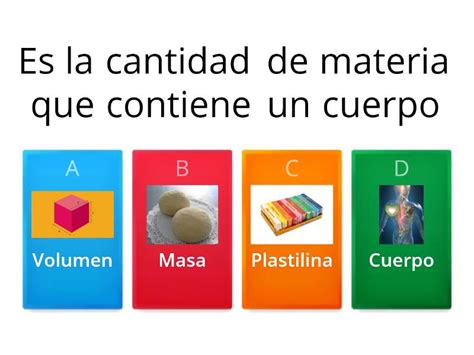 PROPIEDADES DE LA MATERIA Quiz