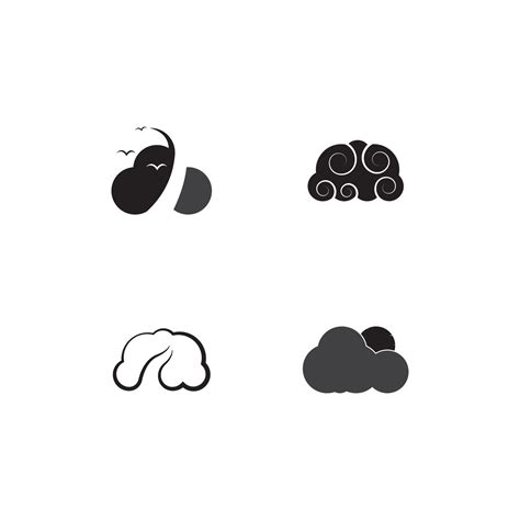 Cloud Logo Template 25560255 Vector Art At Vecteezy