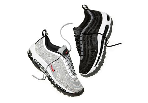 Nike Air Max 97 Lx Swarovski Silver Bullet Crystals Sneaker Bar Detroit