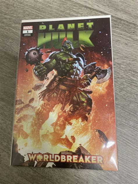 Planet Hulk World Breaker 1 Variant Ebay