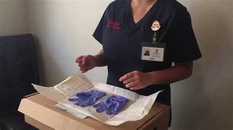Sterile Gloving Youtube