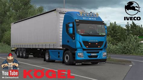 ETS2 v1 32 Iveco Hi Way Reworked v1 8 Kögel Trailer ALL DLCs