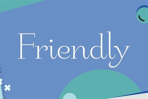 Friendly Font - YouWorkForThem