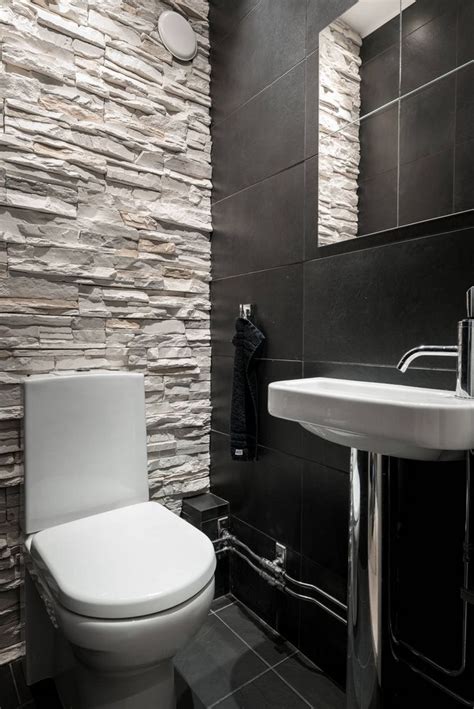 Trend Populer Toilettes Noir Bois Or