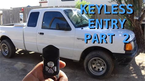 How To Install Power Door Locks Keyless Entry In Your Vehicle Part 2