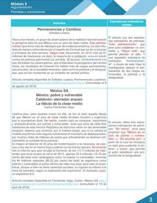 M S Premisas Y Conclusiones Pdf G Pdf