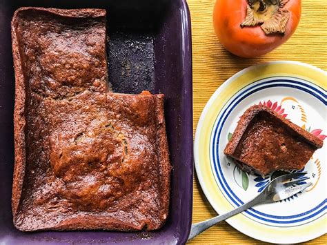 Persimmon Pudding My Cancale Kitchen