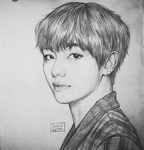 47 Best BTS Jin Fanart Fan Art Images On Pinterest Kpop Drawings