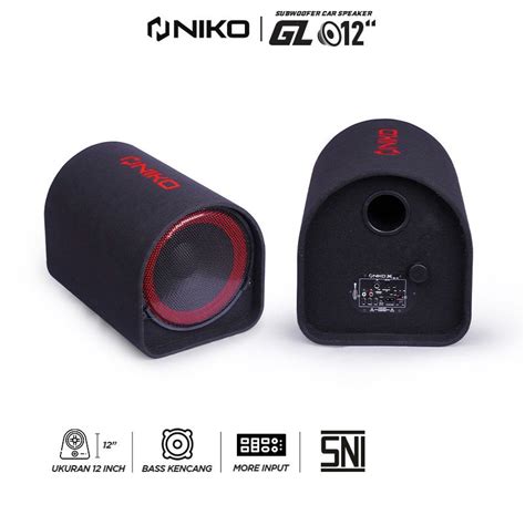 Jual Subwoofer Speaker Niko GL12 Shopee Indonesia