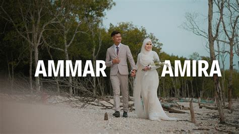 The Wedding Reception Of Ammar Amira Malay Wedding YouTube