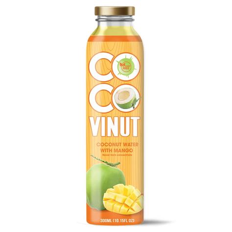 10 15 Fl Oz Vinut Coconut Water With Mango