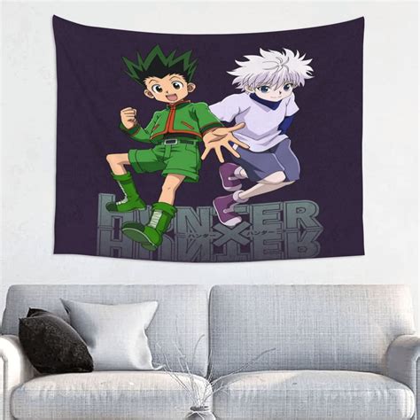 Hunter X Hunter Gon Killua Tapestry Anime Poster Large Background Wall