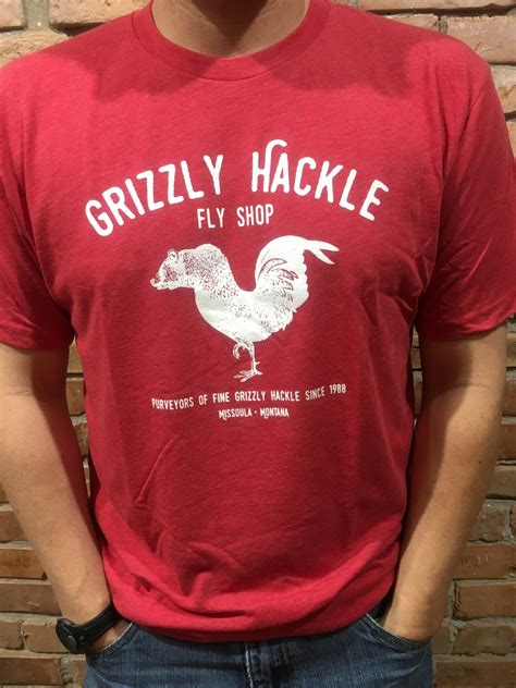 Grizzly Hackle Grizzly Chicken T Shirt