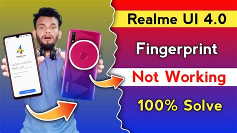 Realme Ui 4 0 Fingerprint Sensor Not Working How To Solve Fingerprint Sensor Not Working