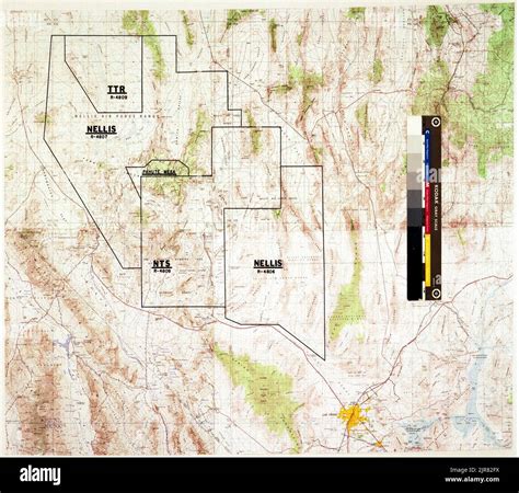 Nellis air base aerial hi-res stock photography and images - Alamy