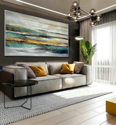 Simple Easy Minimalist Contemporary Modern Neutral Color Panoramic ...