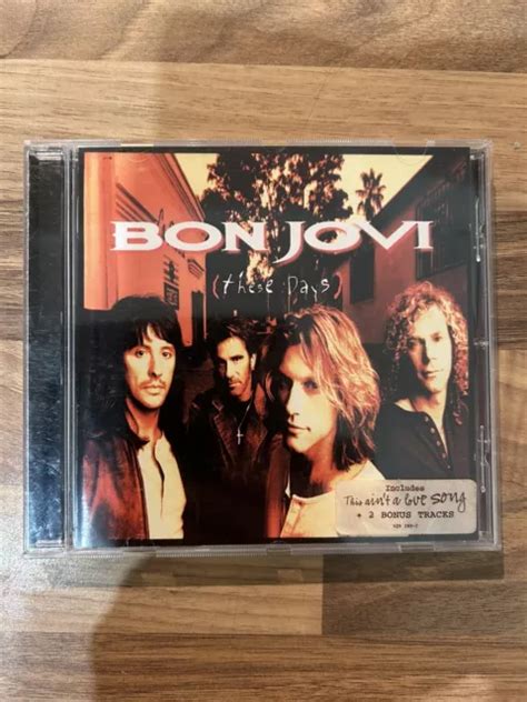 Bon Jovi These Days 14 Track Cd In Excellent Condition Plays With