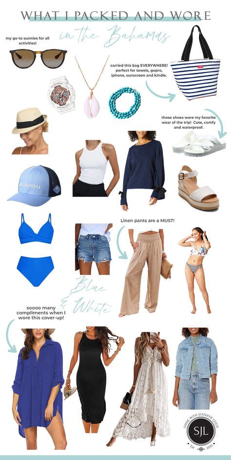 Bahamas Packing List Blue And White Outfits Bahamas Packing List