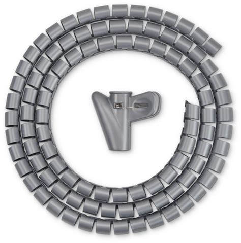 Кабельный органайзер Buro Spiral Hose 15x1500мм Silver серый, BHP ...