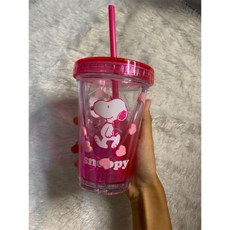 Jual Tumblr Miniso X Snoopy 320ml Shopee Indonesia