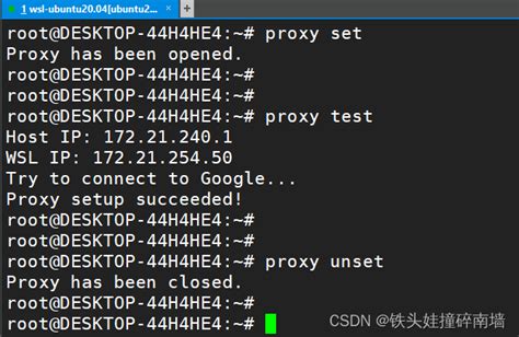 Wsl2配置网络代理wsl2 代理 Csdn博客