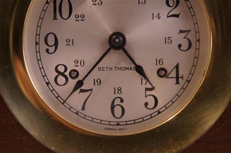 Seth Thomas Ship S Clock And Barometer