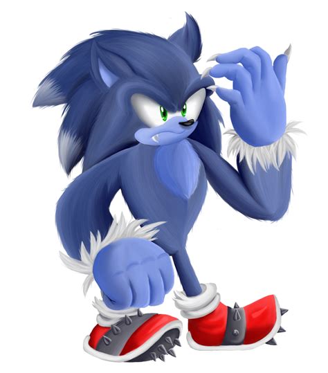 Sonic The Werehog By Diana Itz On Deviantart