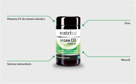 Vitamina D Integratore Alimentare Vegetale Ossa Fragilit Ossea