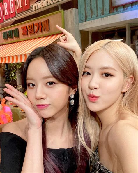 7 Times Blackpinks Rosé And Girls Days Hyeri Were Everyones Dream