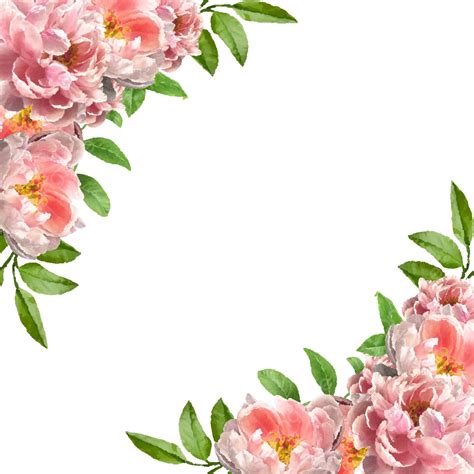 A Set Of Pink Flowers White Flower Vintage Rose Flowers Rose Png And