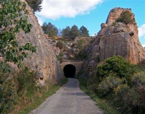 La Vía Verde de Ojos Negros la más larga de España Grupo Abrasador