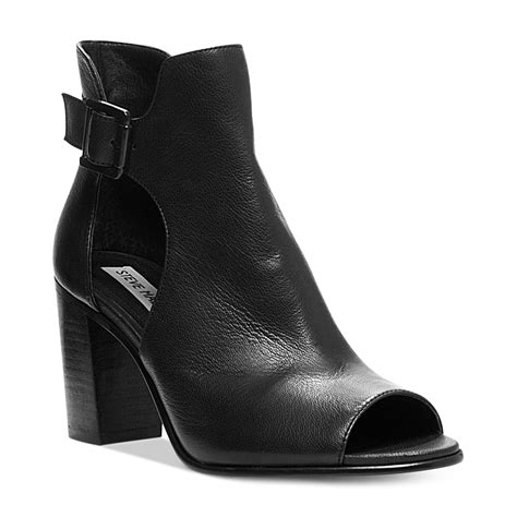 Steve Madden Womens Nextstar Booties In Black Lyst