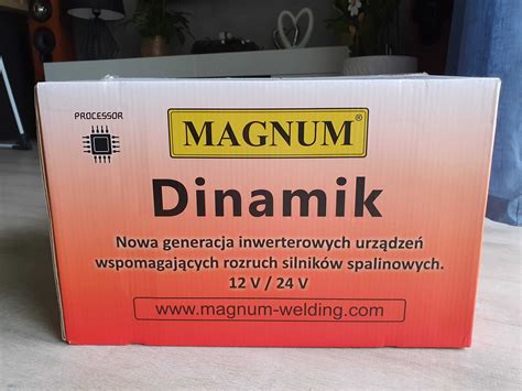 Prostownik Procesorowy V V Z Rozruchem Magnum Dinamik Gliwice