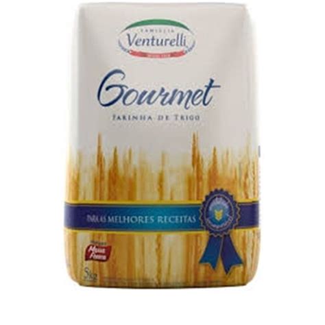 Farinha de Trigo Venturelli Gourmet Embalagem 5Kg em Promoção Ofertas