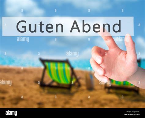 Guten abend hi-res stock photography and images - Alamy