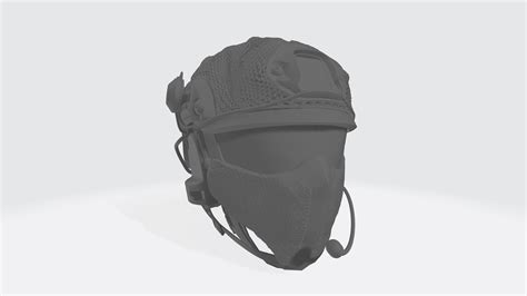 Fichier STL casque d airsoftModèle imprimable en 3D à téléchargerCults