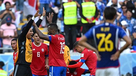 Así fue el gol con el que Costa Rica le ganó a Japón Om Noticias