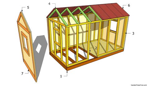 Garden Playhouse Plans | Free Garden Plans - How to build garden projects